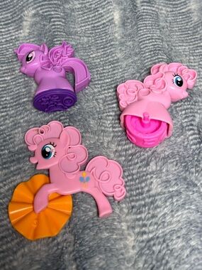 My Little Pony Play-Doh 3pc Tool Lot - Twilight Sparkle Stamper & Pinkie Pie